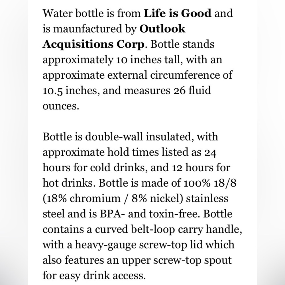 Life Is Good 26oz Tumbler - Picture 11 of 12
